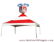 20 x 20 Tent in Motion - Dodge